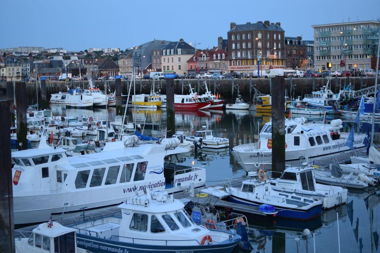 Le Berigny / Vue Port / Hyper-Centre Lägenhet Dieppe Exteriör bild